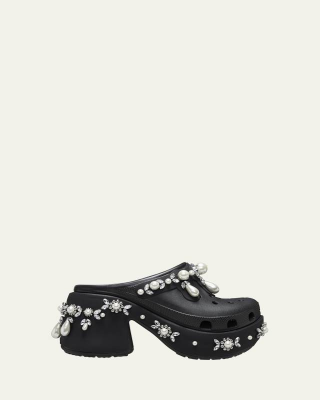 x Crocs Siren Spiked Clogs